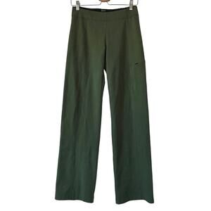 Stonewear Designs Wide Leg Precise Stretch Leggings Made in USA Size Small Long